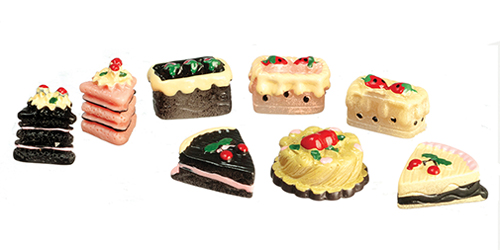 Assorted Cakes, 8 pc.